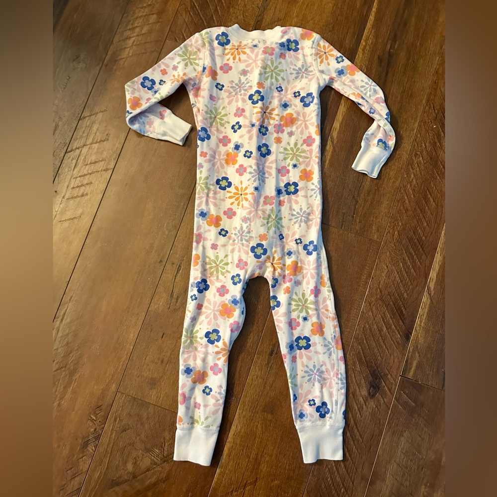 Hanna Andersson Multicolor Floral Kids Sleeper - Picture 4 of 4